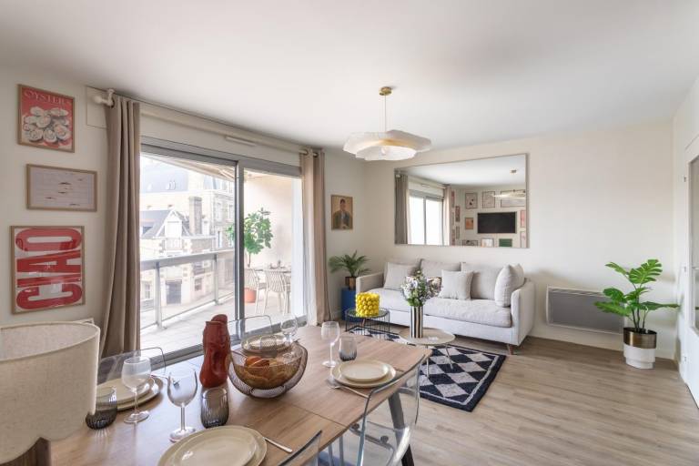 Rental apartment with 1 room for 4 persons in Dinan