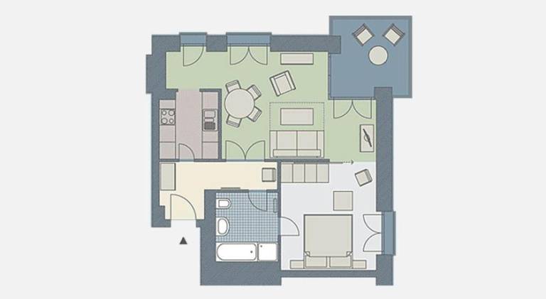 Holiday apartment with 1 room for 2 persons — photo 5