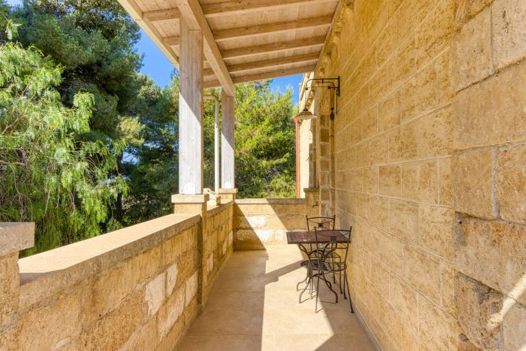 Room 'Torretta' with Private Terrace, Wi-Fi and Air Conditioning in Morciano di Leuca