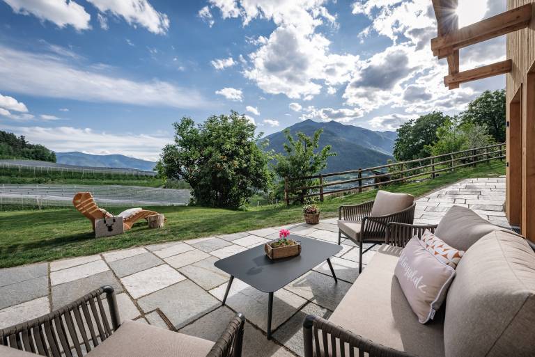 Trinnerhof - Chalet moderni con Wellness Privato in posizione soleggiata e panoramica: Appartamento Golden Delicious — photo 3