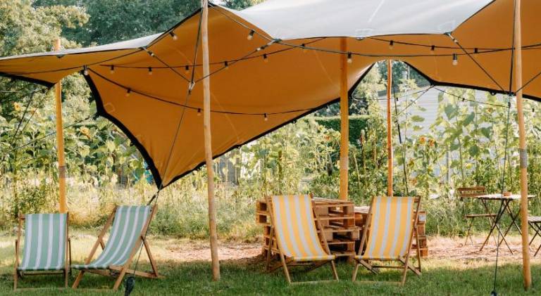 Tent with yard & patio | Pet-friendly — photo 5