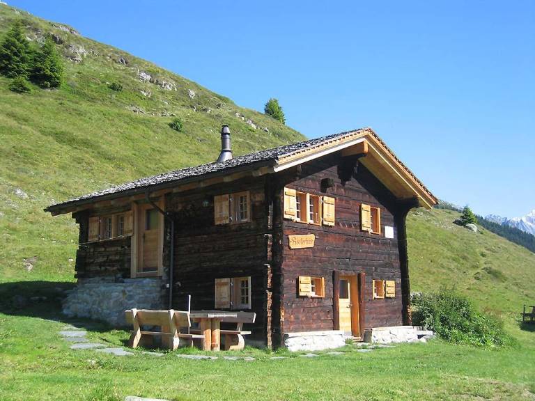 Alphütte Bielerhüs 3 Zimmerwohnung 4 Betten