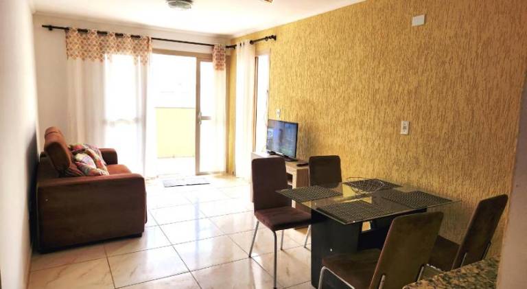 Rental apartment with garden & barbeque in Ubatuba