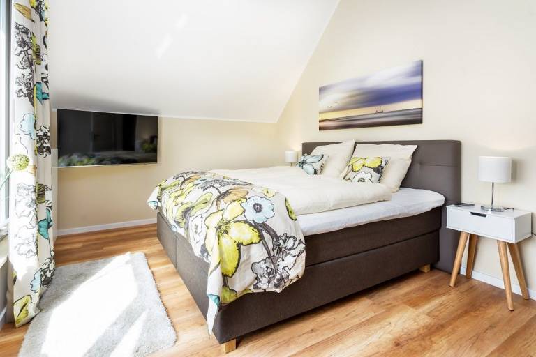 Luxus Ferienhaus für 6 Gäste u. Hund mit Sauna &Terrasse  -strandnah & Meerblick — photo 4
