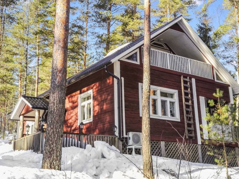Ferienhaus mit Hund in Luhanka, Western Finland für max. 12 Personen