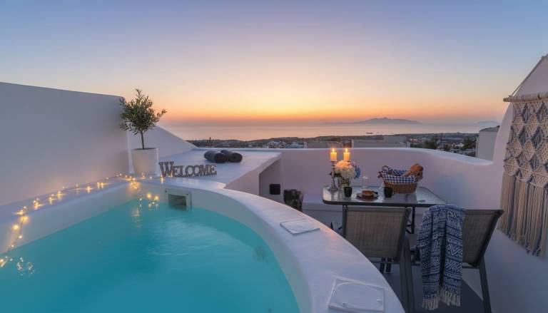 Ferienwohnung in Firá, Santorin für max. 2 Personen Ferienwohnung in Firá, Santorin für max. 2 Personen