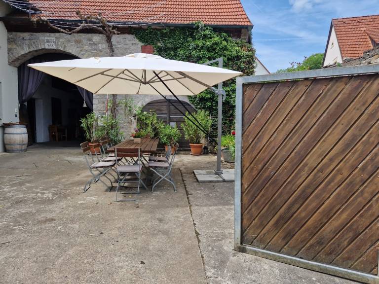 Komfortables Doppelzimmer am Weingut
