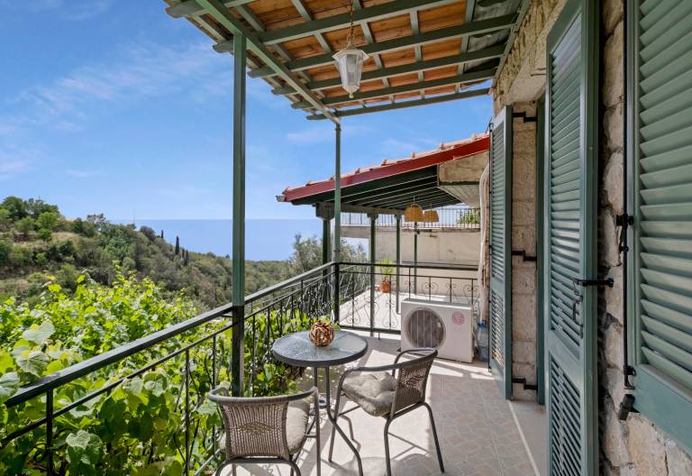 Studio Apartment 'With Sea View' with Sea View, Wi-Fi and Air Conditioning in Lefkada