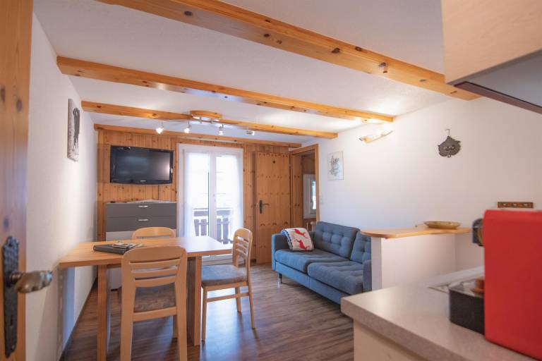 Ferienwohnung mit Hund in Saas-Fee,  f&uuml;r max. 3 Personen