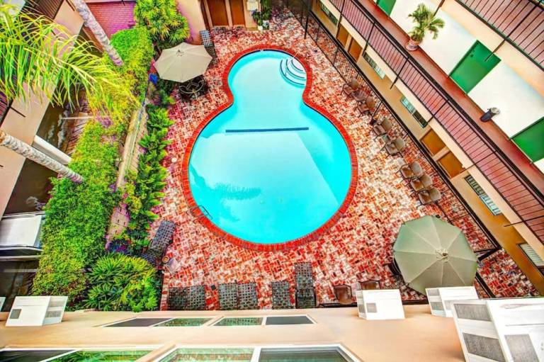 Dunes Inn Wilshire In Los Angeles Downtown Los Angeles