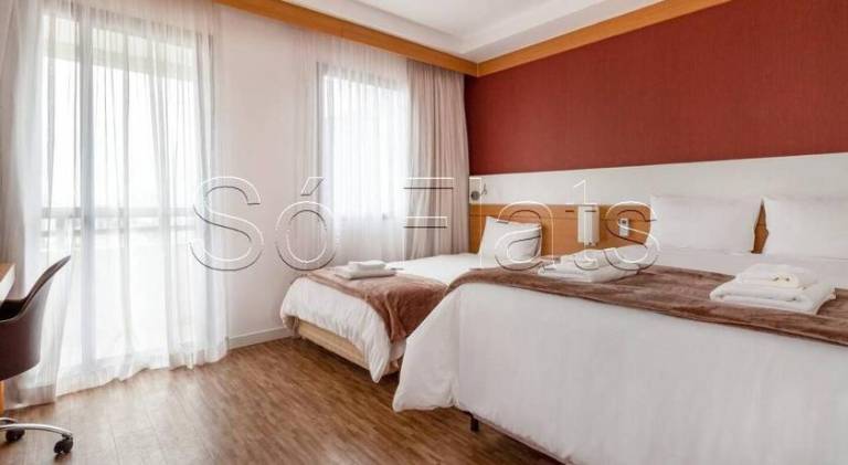 Apartment with pool in Olímpia