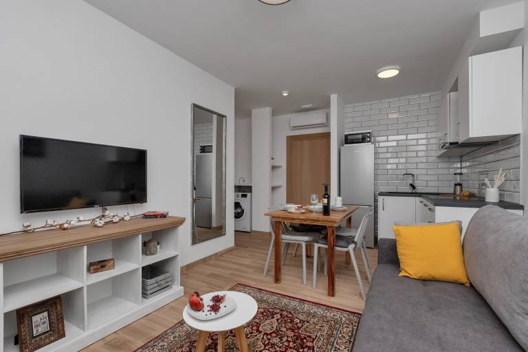 Rental apartment with patio, BBQ & garden in Tucepi