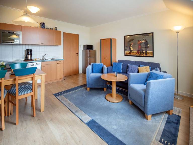 Komfort Ferienwohnung mit 1 Schlafzimmer und Balkon im Dachgeschoss — photo 2