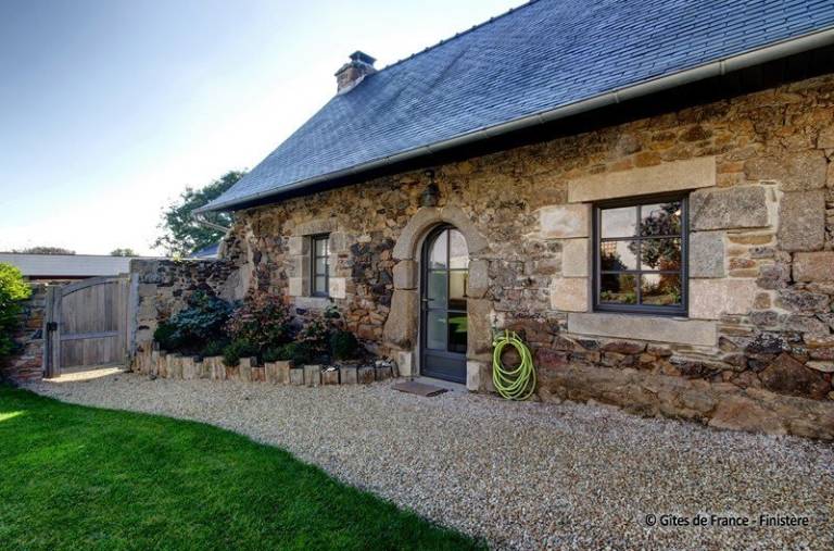 Ferienhaus mit Hund inPlougasnou Bretagne f&uuml;r max. 2 Personen