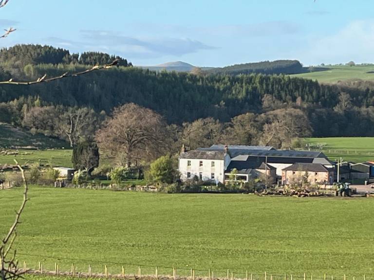 Cottage at Inch Farm, solitude beside the River in Carlisle