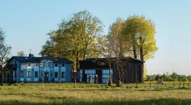 House with BBQ, patio & yard in Koszalin