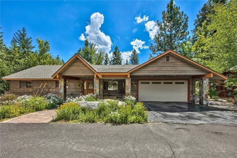 House with barbecue in South Lake Tahoe, CA