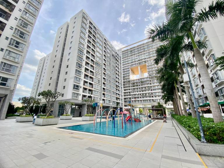 Apartment with terrace, yard & BBQ | Perfect for remote work in Ho Chi Minh City