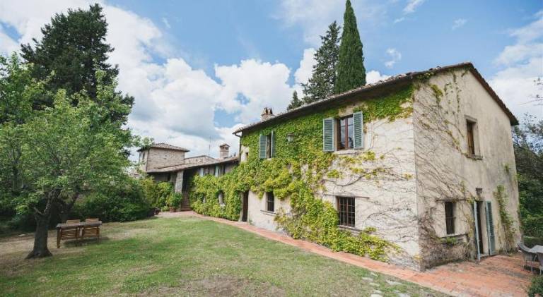 House with pool, barbeque & yard | Suitable for remote work in Greve in Chianti