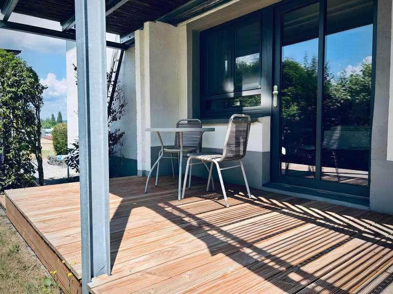 Holiday apartment with fast internet, yard & terrace | Lake view | Pets allowed — photo 4