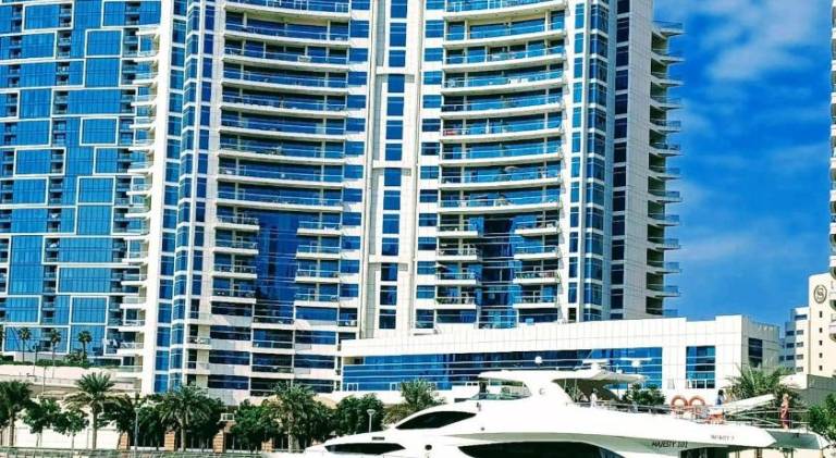 The Dorra Bay Offers Stunning 2bedroom Duplex JBR Sea View Marina Canal view — photo 4