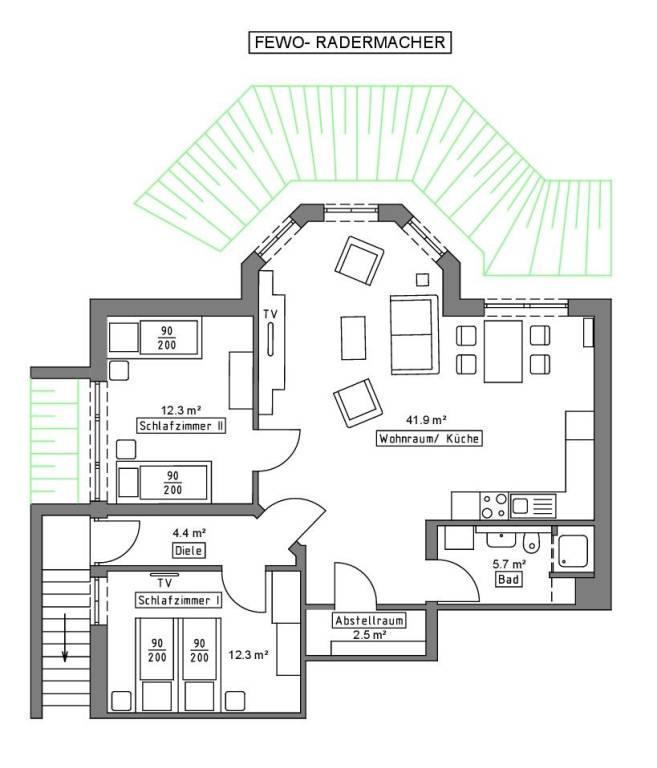 Family-oriented pleasant rental apartment | Dogs allowed — photo 3