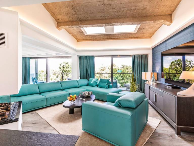 FeWo Stella Maris: Edles Penthouse 227m² mit Jacuzzi, Kamin, Sonnenterrasse — photo 2