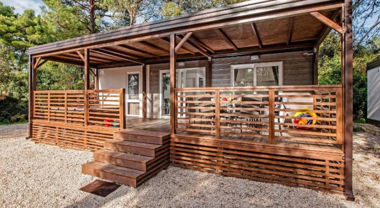 Eurocamp Mobile Homes at Campsite Porton Nature Hideouts in Rovinj