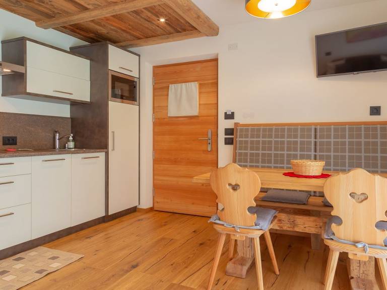 Ferienwohnung mit Hund in Campill, Pedraces f&uuml;r max. 4 Personen