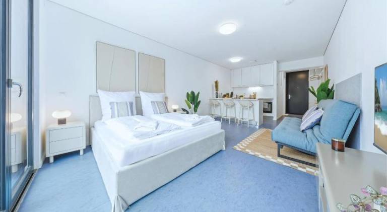 40 m&sup2; Apartment mit Hotelservice