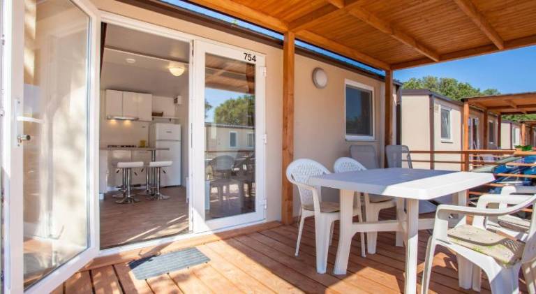 Mobile Homes Delta Marine at Campsite Rapoca in Mali Losinj