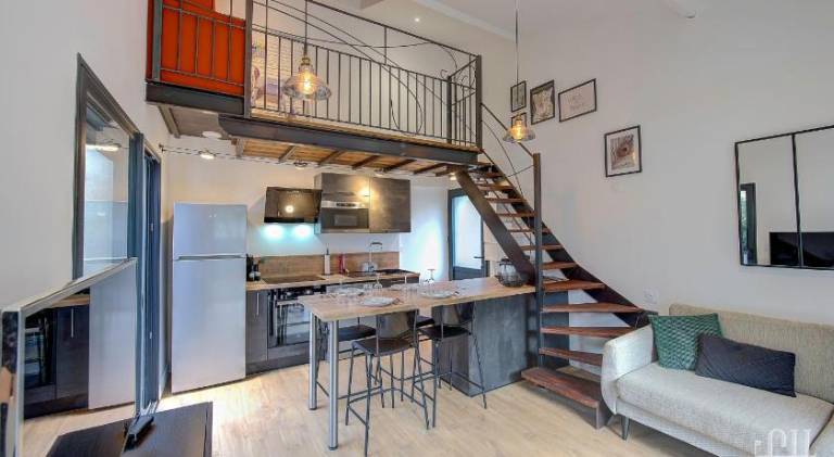 Rental apartment with terrace in Amboise