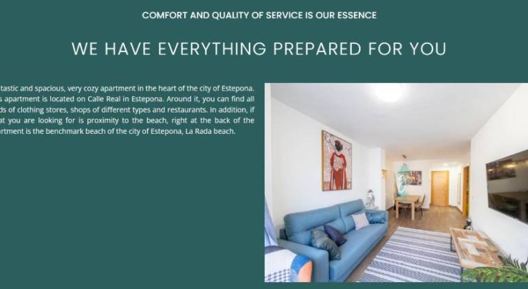 Fully equipped beautiful rental apartment | Next to the beach | Good for workation | Pet-friendly in Estepona