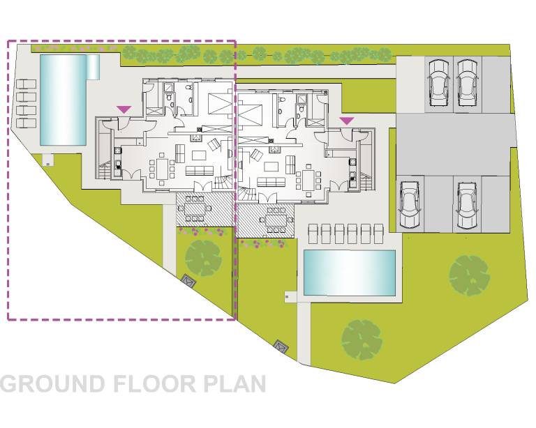 Villa with BBQ, pool & patio — photo 4