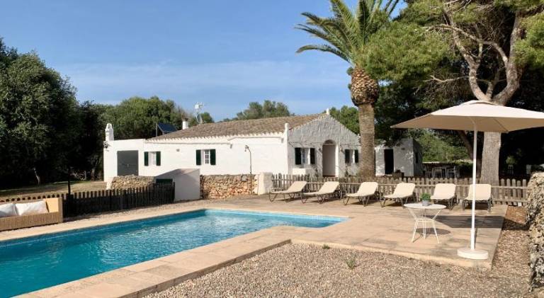 Villa with yard, BBQ & terrace in Ciutadella de Menorca