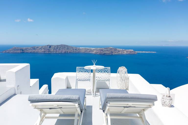 Ferienwohnung in Imerovigli, Santorin für max. 2 Personen Ferienwohnung in Imerovigli, Santorin für max. 2 Personen