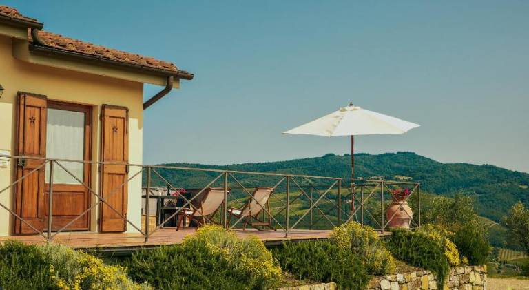 Vacation home with grill, garden & patio in Radda in Chianti