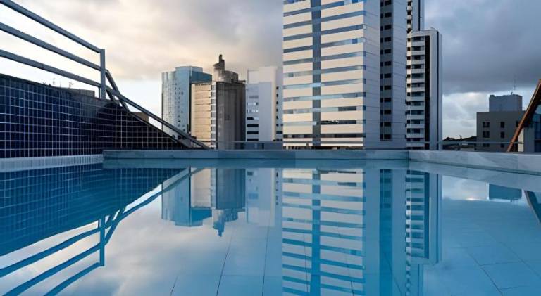 Holiday apartment with patio, pool & barbeque | Suitable for remote work in Salvador