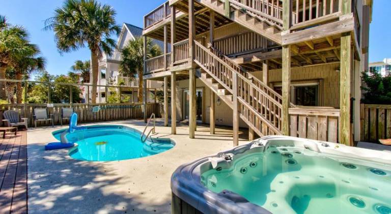 House with pool in Kure Beach, NC