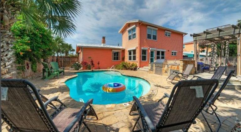 House with pool & barbeque | Suitable for remote work in Port Aransas, TX