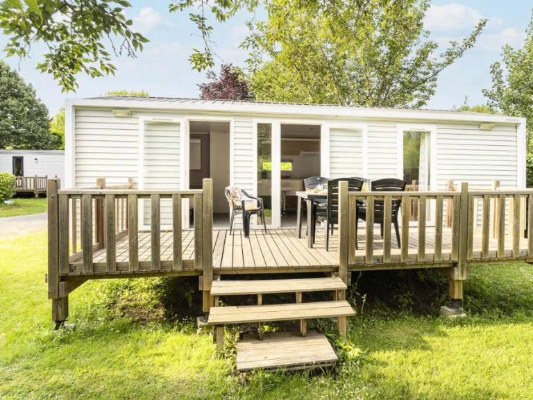Mobile home with terrace & heated pool | Dogs allowed — photo 4