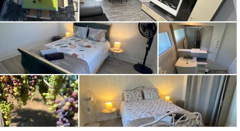 Holiday apartment with 3 rooms for 6 persons in Libourne