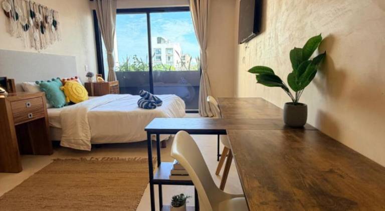 Nuevo estudio con rooftop y alberca cerca de la 5a Av y playa — photo 2