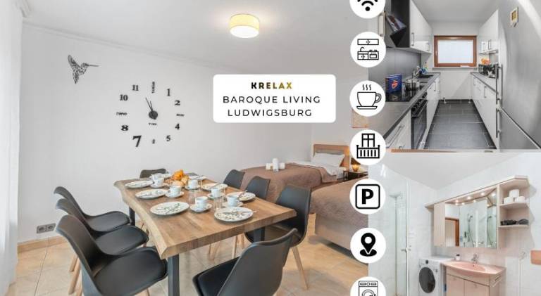 Rental apartment with 4 rooms for 8 persons in Ludwigsburg