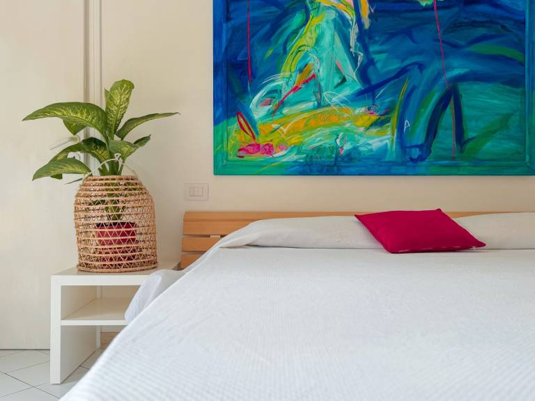 The Orizzonte Blu apartments are in an attractive natural setting, a very short distance from the li in Marciana Marina