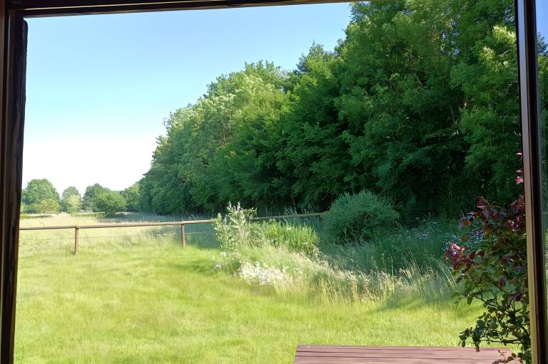 Lovely chalet with yard & terrace | Garden view | Dogs allowed — photo 4