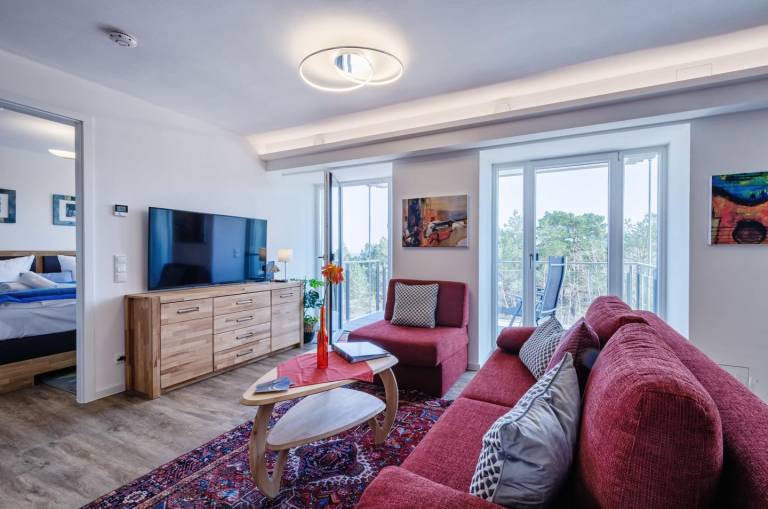 FeWo Seemelodie: 64 m² Apartment mit Balkon, Meerblick & direktem Strandzugang — photo 5