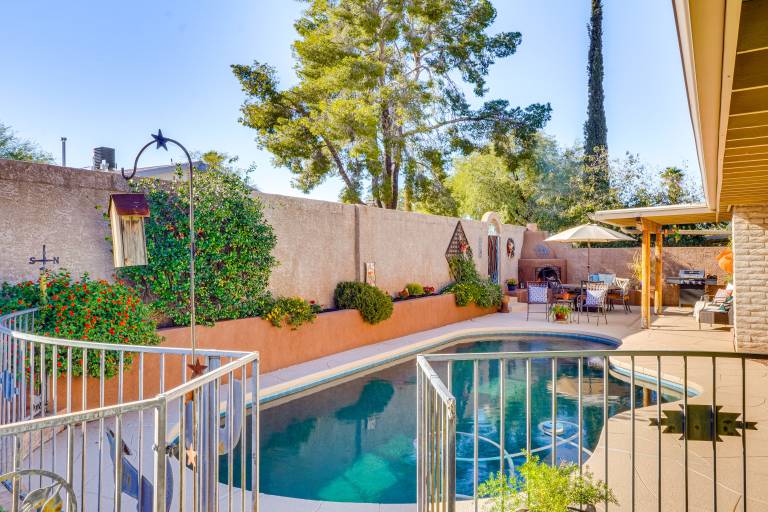 Cyclists Haven Southwestern Style Home in Tucson