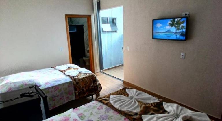 Serviced apartment for 4 persons in Sao Thome das Letras