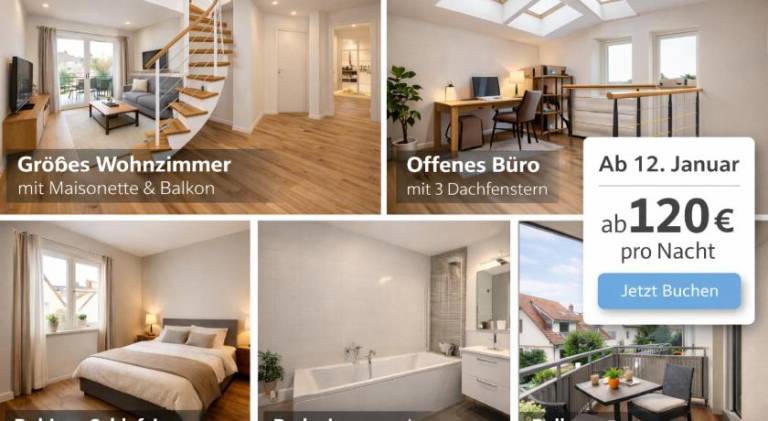 Holiday apartment with 1 room for 2 persons in Stuttgart